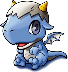 01 The Blue Baby Dragon Story Dragon 300
